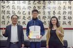 高三（67）張睿隆及杜澄惟同學參加112學年度高級中等學校英文單字比賽區域決賽分別榮獲三等獎及佳作。