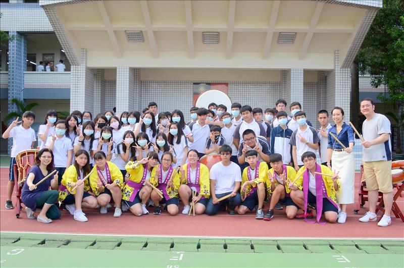 育達高中應用日語科國際文化週熱烈登場
以太鼓、茶道、花道體驗活動，感受日本文化的美和涵養